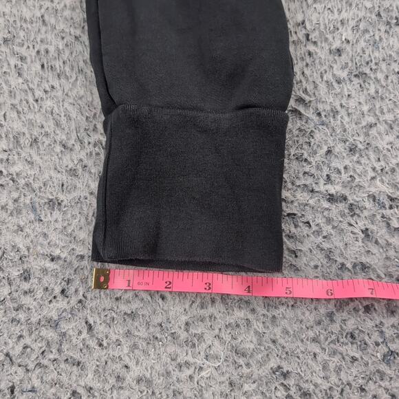 Adidas Pants Adult Medium Black Tapered Leg Athleisure Sweatpants Gym Training - Picture 8 of 8